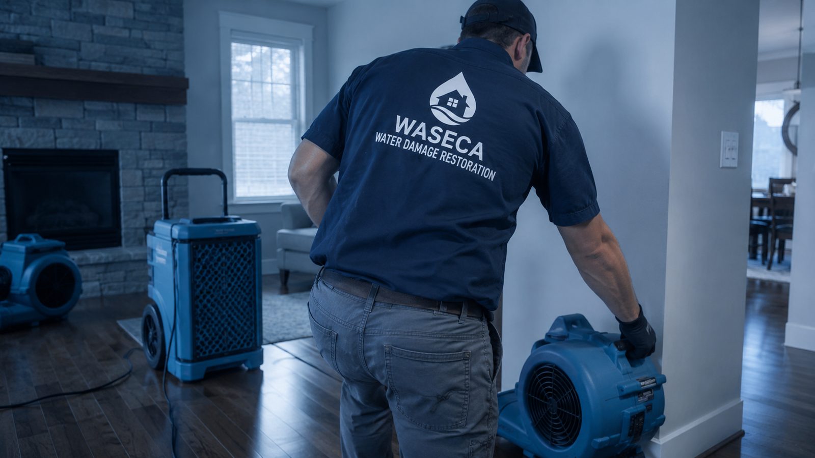 Waseca Water Damage Restoration technician
